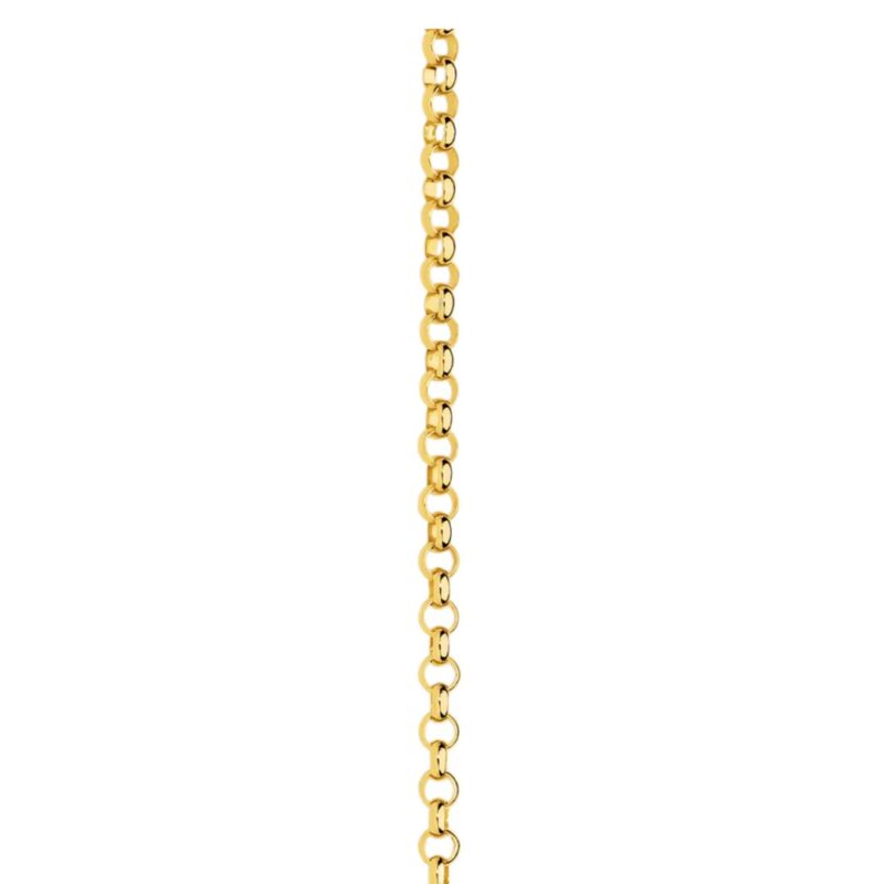 Yellow 9 Carat Gold Permanent Jewellery - Belcher