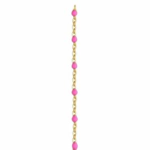 Gold Filled Permanent Jewellery - Candy Pink