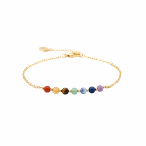 Carnation Bracelet — amethyst bracelet — in 9ct gold — Serendipity Jewelry
