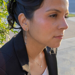 Silver - Chirimoya Earrings