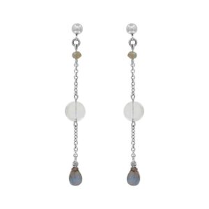 Silver - Chirimoya Earrings
