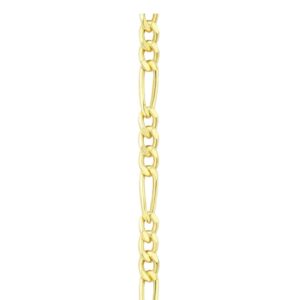 Gold Filled Permanent Jewellery – Figaro 1 + 3