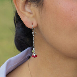 Silver - Fresas Earrings