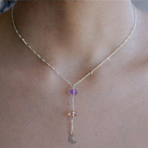 Silver - Mangostino Necklace