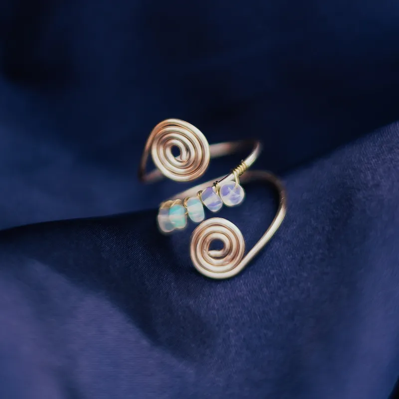 Marigold Ring — opal — ring — Serendipity Jewelry