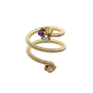 Sunset Ring — handcrafted ring — in gold filled — Serendipity Jewelry