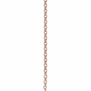 Rose Gold Cable Chain – Permanent Jewellery — handcrafted permanent jewellery chain — Serendipity Jewelry