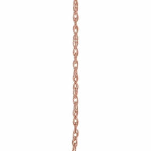 Rose Gold Double Chain – Permanent Jewellery — handcrafted permanent jewellery chain — Serendipity Jewelry