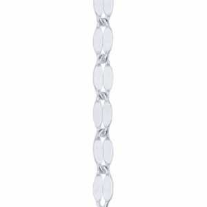 Sterling Silver Coffee Dapped Chain – Permanent Jewellery — handcrafted permanent jewellery chain — Serendipity Jewelry