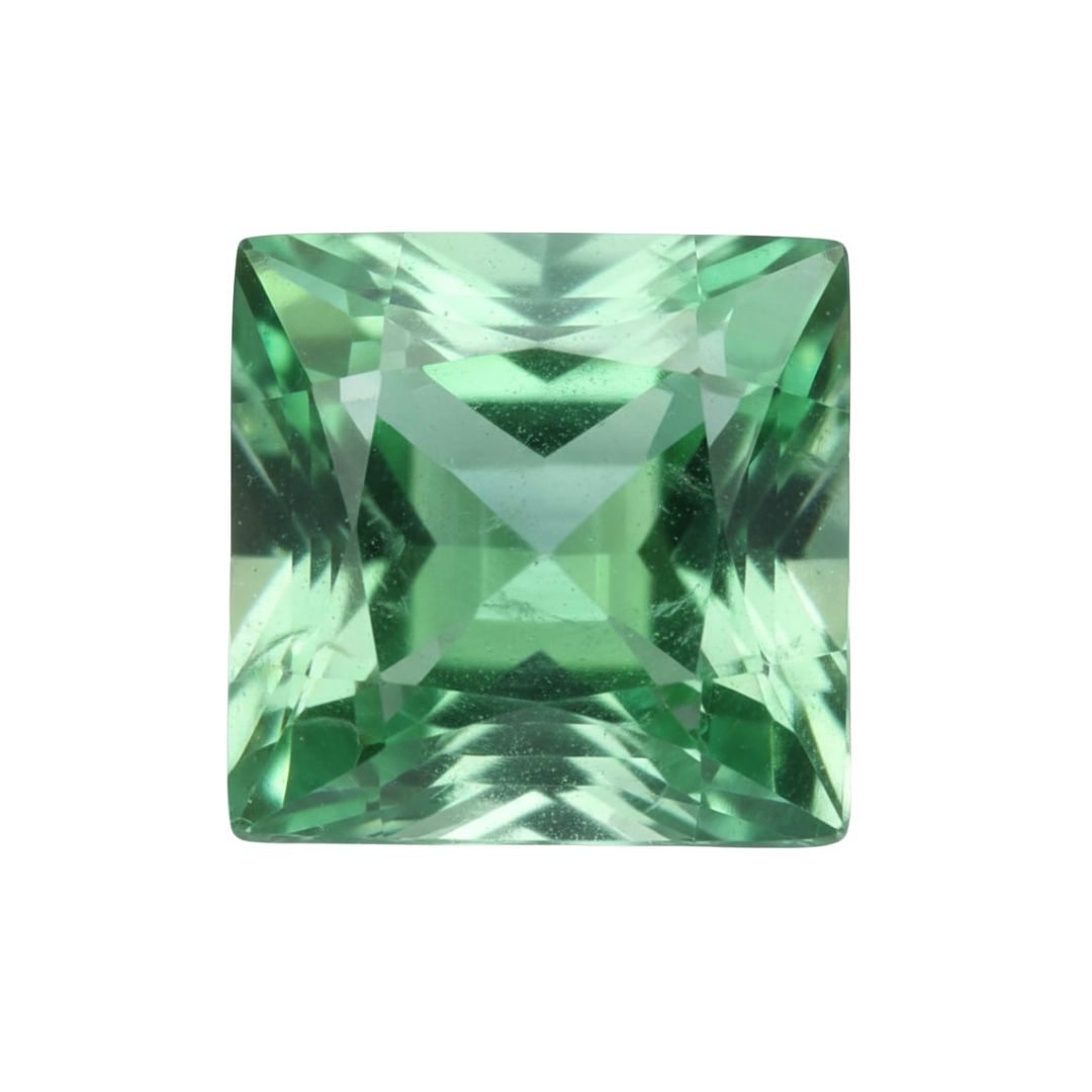 Green calcite crystal gemstone Australia