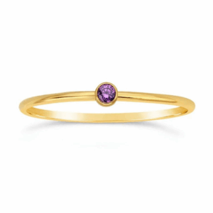 Night Mystery Ring - Gold Filled — cubic zirconia ring — in gold filled — Serendipity Jewelry