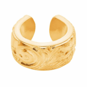 Sun Seal Ear Cuff - Gold Filled — handcrafted ear cuff — in gold filled — Serendipity Jewelry