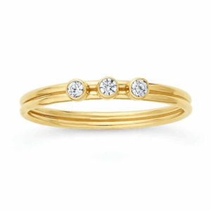 Trinity Ring - Gold Filled — handcrafted ring — in gold filled — Serendipity Jewelry