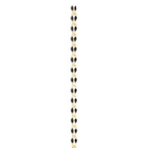 Gold Filled Permanent Jewellery – Black Knot Chain — Serendipity Jewelry