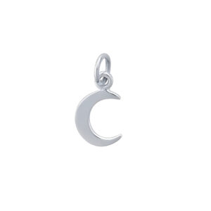Crescent Moon Charm - Sterling Silver — Serendipity Jewelry