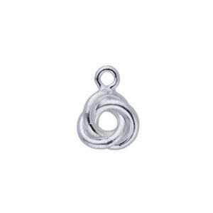 Love Knot Charm – Sterling Silver — Serendipity Jewelry