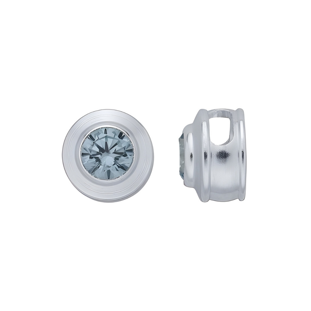 March Soul Charm – Sterling Silver — Serendipity Jewelry