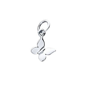 Simple Butterfly Charm - Sterling Silver — Serendipity Jewelry
