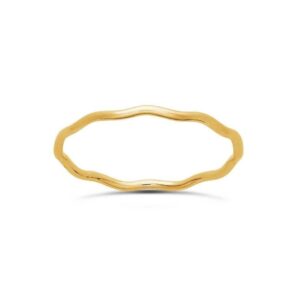 Wave Ring - Gold Filled — handcrafted ring — in gold filled — Serendipity Jewelry
