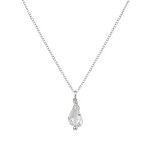 Pure Energy Necklace — aquamarine jewellery — in sterling silver — Serendipity Jewelry