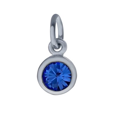 Blue Serenity Charm – Sterling Silver — Serendipity Jewelry