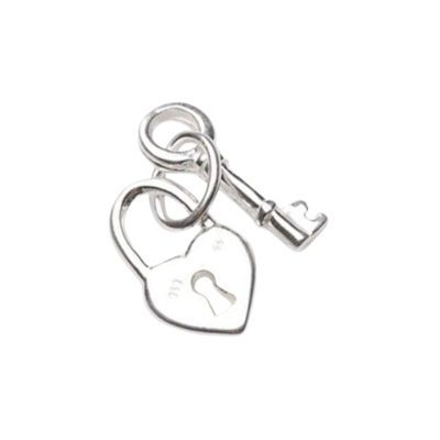 Heart & Key Charm – Unlock Love by Serendipity Jewelry — handcrafted permanent jewellery chain — Serendipity Jewelry