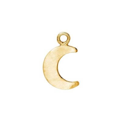 Moon Charm – Serendipity Jewelry Collection — handcrafted permanent jewellery chain — Serendipity Jewelry